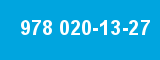 978 020-13-27